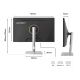 22. Monitor JAPANNEXT 62,2 cm JN-IPS245G320F-HSP 16:9 HDMI/DP FHD