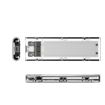 2. Kieszeń dyskowa Orico TCM2-C3 M.2 NVME na USB-C 10Gb/s - szara