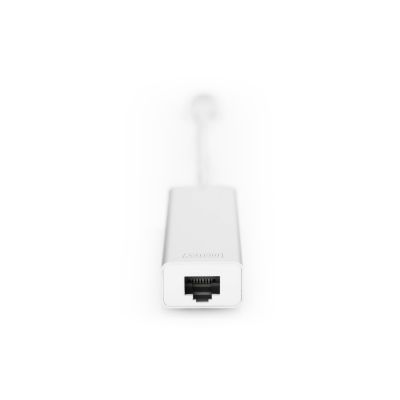 10. HUB 3-portowy USB 3.0 SuperSpeed z LANGigabit LAN adapter, aluminium