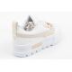 4. Puma buty sportowe damskie sneakersy Mayze Coquette białe platforma