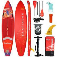 Deska SUP SKATINGER Interstellar red 350x81x15