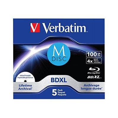 3. BD-R Verbatim 100GB 4x jewel case