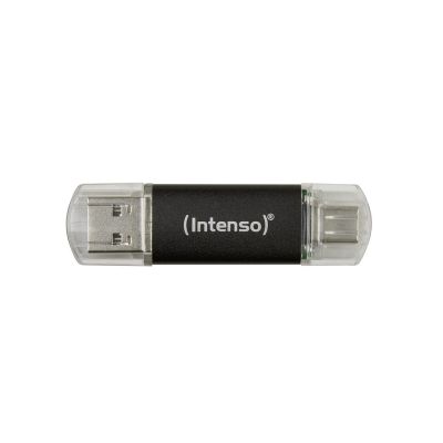 Intenso Twist Line pamięć USB 256 GB USB Type-A / USB Type-C 3.2 Gen 1 (3.1 Gen 1) Antracyt