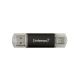 Intenso Twist Line pamięć USB 256 GB USB Type-A / USB Type-C 3.2 Gen 1 (3.1 Gen 1) Antracyt