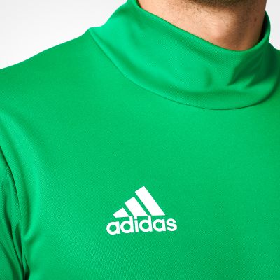 Bluza treningowa adidas Tiro 17 M BQ2738 wkładana przez głowę, posiada wysoką stójkę oraz klasyczny krój, ponadto została wyposażona w technologię climacool