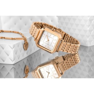 6. Zegarek Damski + Bransoletka ARMANI EXCHANGE AX7164SET + BOX