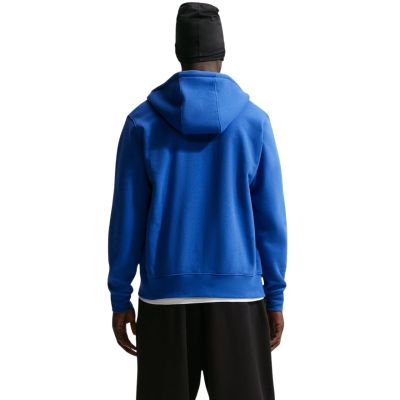 2. Bluza męska Nike Club BB FZ Hoodie niebieska FN3861 480