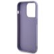 7. Etui Guess Sequin Script Metal na iPhone 15 Pro - fioletowe