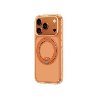 2. Etui AMAZINGTHING Titan Pro Spin na iPhone 17 Pro kompatybilne z MagSafe - pomarańczowe