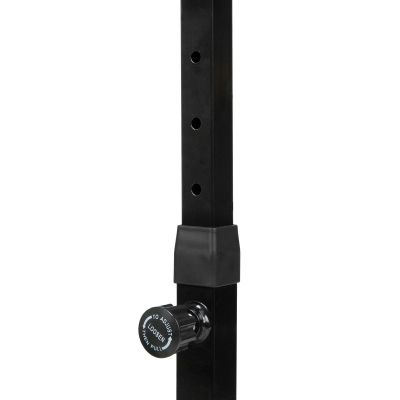 5. VIRTUFIT TRAMPOLINA FITNESS PRO Z UCHWYTEM - CZARNA - 127 CM