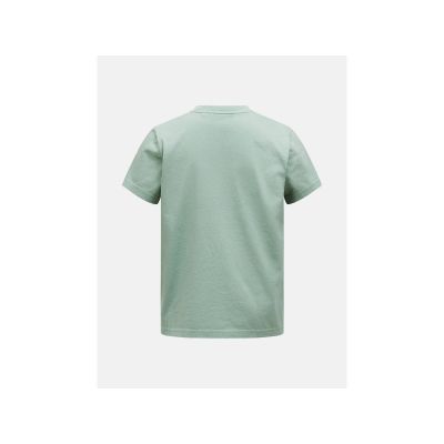 2. Koszulka juniorska PEAK PERFORMANCE Jr Original Small Logo Tee kolor zielony