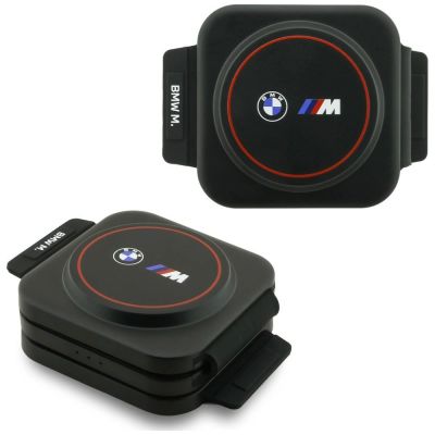 Ładowarka indukcyjna 3w1 BMW M Qi2 15W Print Logo - czerwona