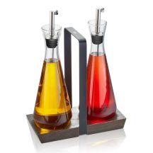 GEFU X-PLOSION dozownik na olej/ocet 0,25 l Szkło, Silikon, Stal nierdzewna Przezroczysty