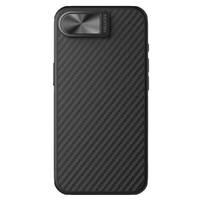 2. Etui Nillkin CarboProp Magnetic z osłoną na aparat i podstawką na iPhone 16e / 17e - czarne