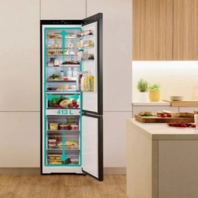 8. Chłodziarko-zamrażarka GORENJE NRB620E61BX4WFE