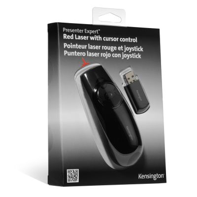 13. Bezprzewodowy prezenter Kensington Expert K72425EU z czerwonym wskaźnikiem laserowym