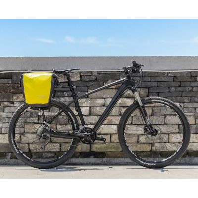 3. Rockbros torba na bagażnik boczna AS-003-1Y żółta