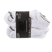 Skechers 6pk Unisex 1/2 Terry Crew Socks S118210-WHT Białe 41-46