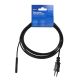 Kabel SAVIO  CL-105 (2-Pin  - Euro ; 3m; kolor czarny)