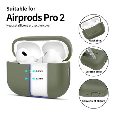 2. Etui Tech-Protect Silicone na Apple AirPods Pro 1 / 2 - zielone