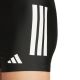 5. Spodenki kąpielowe męskie adidas bokserki 3-Stripes Swim 2-Inch czarne JN6533