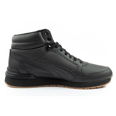 13. Puma ST Runner v4 Mid buty sportowe męskie sneakersy za kostkę czarne