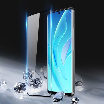 3. Dux Ducis Curved Glass szkło hartowane do Honor 60 Pro z ramką czarny