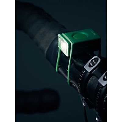 7. Lampka rowerowa BOOKMAN Block Light Front 50lm