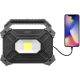 3. Lampa robocza Ansmann FL2500R, 2400 lumenów, akumulator
