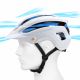 11. Kask rowerowy MTB Wozinsky z odpinanym daszkiem lekki L - czarno-biały