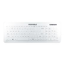 Man & Machine Very Cool Flat klawiatura Medyczna USB QWERTY Amerykański międzynarodowy Biały