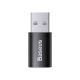 3. Baseus Ingenuity Series Mini przejściówka adapter USB 3.1 OTG do USB Typ C czarny (ZJJQ000101)
