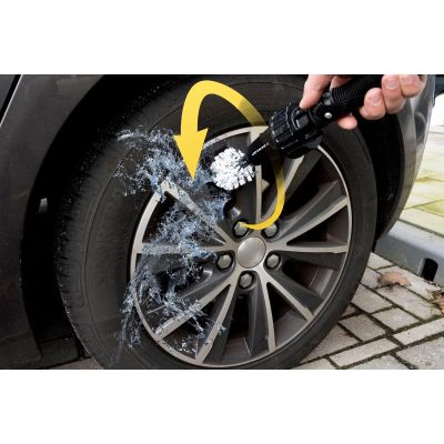 9. SZCZOTKA DO MYCIA FELG OBROTOWA DUNLOP DŁ. 36,5CM