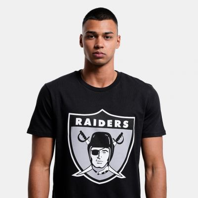 5. Koszulka Mitchell & Ness NFL Team Logo Tee Oakland Raiders M BMTRINTL1053-ORABLCKT