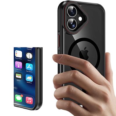 3. Etui Tech-Protect MagHybrid MagSafe na iPhone 16 - czarne