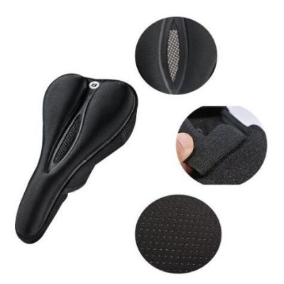 2. Rockbros żelowy pokrowiec na siodełko czarny