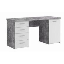 DESK CONCRETE LIGHT / WHITE MT926-C264
