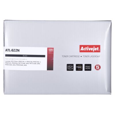 Toner Activejet ATL-822N (zamiennik Lexmark 58D2H00; Supreme; 15000 stron; czarny)