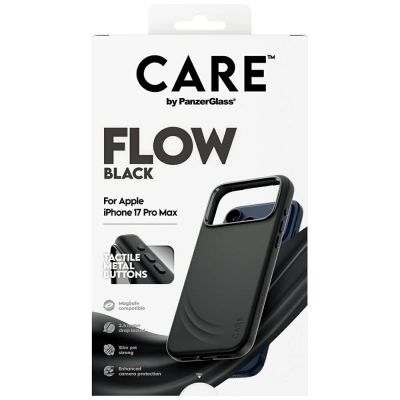 5. Etui CARE by PanzerGlass Feature FLOW MagSafe na iPhone 17 Pro Max - czarne