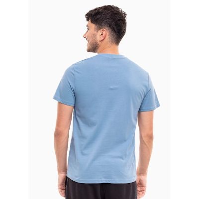 2. T-shirt bewełniany męski 4F 4FWSS26TTSHM4483-32S