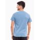 2. T-shirt bewełniany męski 4F 4FWSS26TTSHM4483-32S