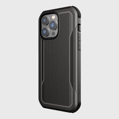 6. Raptic X-Doria Fort Case etui iPhone 14 Pro Max z MagSafe pancerny pokrowiec czarny