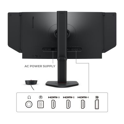 26. Monitor ZOWIE XL2566X+ komputerowy 61,2 cm (24.1") 1920 x 1080 px Full HD Czarny