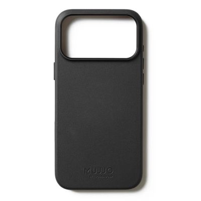 21. Etui skórzane do iPhone 17 Pro Max Black Mujjo
