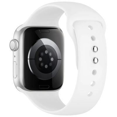 2. Pasek Tech-Protect Silicone na Apple Watch 40 / 41 / 42 mm - biały