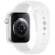 2. Pasek Tech-Protect Silicone na Apple Watch 40 / 41 / 42 mm - biały