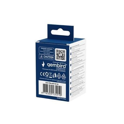 10. GEMBIRD UNIWERSALNY ADAPTER PODRÓŻNY BIAŁY