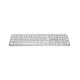 4. Klawiatura Logitech MX Keys S 920-011566 RF Wireless + Bluetooth QWERTZ Niemiecki Aluminium, Biała