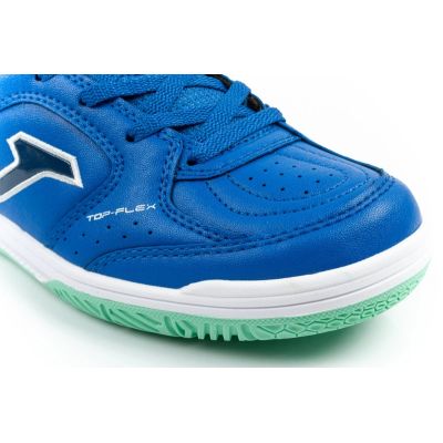 5. Joma buty sportowe piłkarskie Top Flex 2604 halowe dziecięce niebieskie