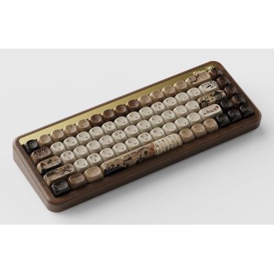 3. Klawiatura Akko MU01 Mountain Seclusion Gaming, RGB, Rosewood-Switches